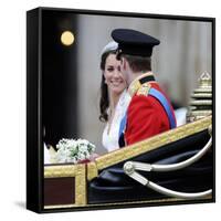 The Royal Wedding of Prince William and Kate Middleton in London, Friday April 29th, 2011-null-Framed Stretched Canvas