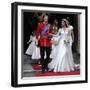 The Royal Wedding of Prince William and Kate Middleton in London, Friday April 29th, 2011-null-Framed Photographic Print