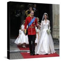 The Royal Wedding of Prince William and Kate Middleton in London, Friday April 29th, 2011-null-Stretched Canvas