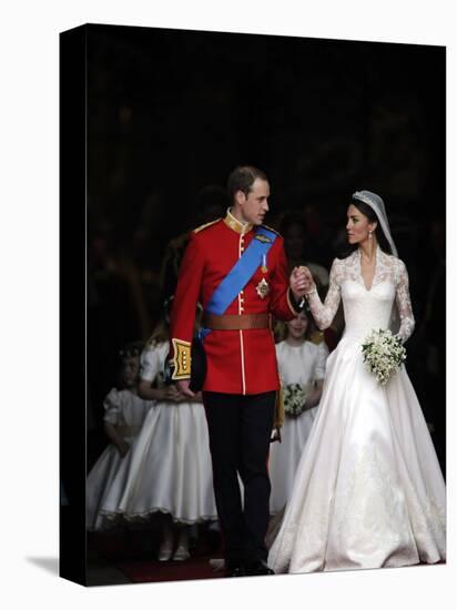 The Royal Wedding of Prince William and Kate Middleton in London, Friday April 29th, 2011-null-Stretched Canvas