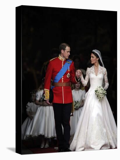 The Royal Wedding of Prince William and Kate Middleton in London, Friday April 29th, 2011-null-Stretched Canvas