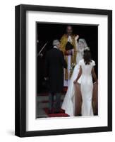 The Royal Wedding of Prince William and Kate Middleton in London, Friday April 29th, 2011-null-Framed Premium Photographic Print