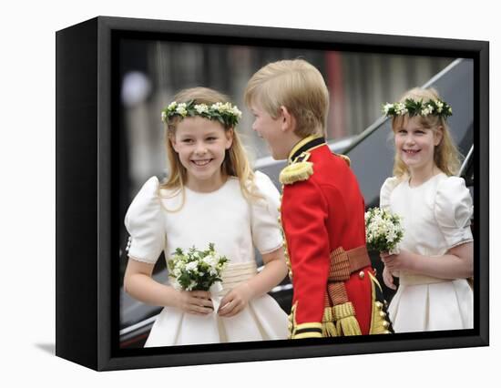 The Royal Wedding of Prince William and Kate Middleton in London, Friday April 29th, 2011-null-Framed Stretched Canvas