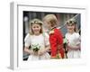 The Royal Wedding of Prince William and Kate Middleton in London, Friday April 29th, 2011-null-Framed Photographic Print