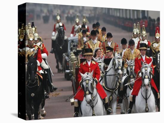 The Royal Wedding of Prince William and Kate Middleton in London, Friday April 29th, 2011-null-Stretched Canvas