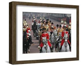 The Royal Wedding of Prince William and Kate Middleton in London, Friday April 29th, 2011-null-Framed Photographic Print