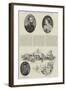 The Royal Wedding, Parents, Home, and Famous Ancestor of the Bridegroom-Herbert Railton-Framed Giclee Print