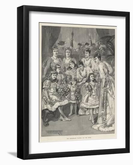 The Royal Wedding-Thomas Walter Wilson-Framed Giclee Print