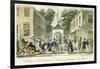 The Royal Wells, Cheltenham, or Spasmodic Affections for Spa Water, 1825-Isaac Robert Cruikshank-Framed Giclee Print