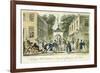 The Royal Wells, Cheltenham, or Spasmodic Affections for Spa Water, 1825-Isaac Robert Cruikshank-Framed Giclee Print