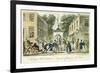 The Royal Wells, Cheltenham, or Spasmodic Affections for Spa Water, 1825-Isaac Robert Cruikshank-Framed Giclee Print