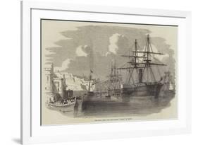 The Royal West India Mail-Packet Trent, at Malta-null-Framed Giclee Print