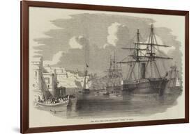 The Royal West India Mail-Packet Trent, at Malta-null-Framed Giclee Print