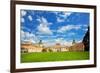 The Royal Wilanow Palace in Warsaw, Poland. View on the Main Facade.-Michal Bednarek-Framed Photographic Print