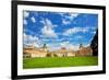 The Royal Wilanow Palace in Warsaw, Poland. View on the Main Facade.-Michal Bednarek-Framed Photographic Print