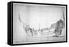 The Royal Yacht 'Mary'-Willem Van De, The Younger Velde-Framed Stretched Canvas