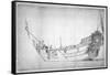 The Royal Yacht 'Mary'-Willem Van De, The Younger Velde-Framed Stretched Canvas