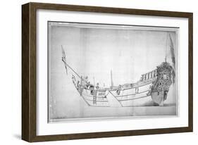 The Royal Yacht 'Mary'-Willem Van De, The Younger Velde-Framed Giclee Print