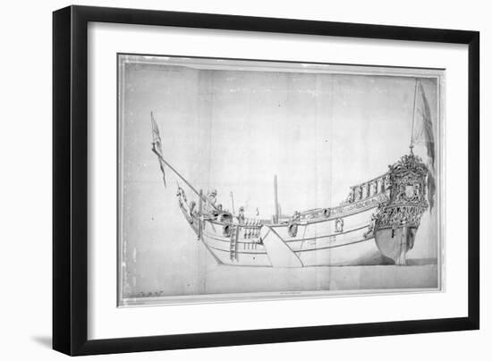 The Royal Yacht 'Mary'-Willem Van De, The Younger Velde-Framed Giclee Print