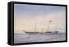 The Royal Yacht Osbourne, 1876-William Frederick Mitchell-Framed Stretched Canvas