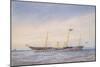 The Royal Yacht Osbourne, 1876-William Frederick Mitchell-Mounted Giclee Print