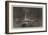 The Royal Yacht Squadron Regatta at Cowes, the Prince of Wales's Yacht Osborne Illuminated-null-Framed Giclee Print