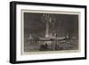 The Royal Yacht Squadron Regatta at Cowes, the Prince of Wales's Yacht Osborne Illuminated-null-Framed Giclee Print