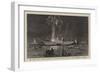 The Royal Yacht Squadron Regatta at Cowes, the Prince of Wales's Yacht Osborne Illuminated-null-Framed Giclee Print