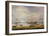 The Royal Yacht `Victoria and Albert' at Anchor Off Cork, 1849-Atkinson-Framed Giclee Print