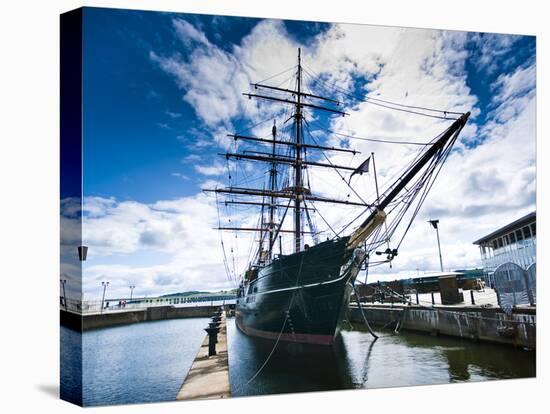The RRS Discovery, Discovery Museum, Dundee, Scotland, United Kingdom, Europe-Andrew Stewart-Stretched Canvas