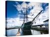 The RRS Discovery, Discovery Museum, Dundee, Scotland, United Kingdom, Europe-Andrew Stewart-Stretched Canvas