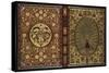 The Rubaiyat of Omar Khayyam.  a Magnificent Jewelled 'Peacock' Binding with 34 Stones and 408…-null-Stretched Canvas