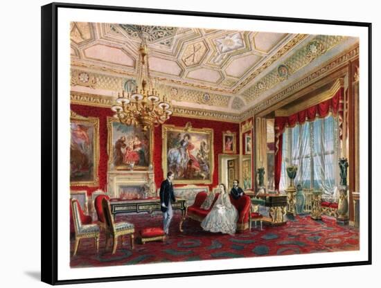 'The Rubens Room, Windsor Castle'. C1850-1910-null-Framed Stretched Canvas