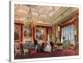 'The Rubens Room, Windsor Castle'. C1850-1910-null-Stretched Canvas