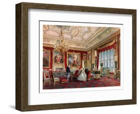 'The Rubens Room, Windsor Castle'. C1850-1910-null-Framed Giclee Print