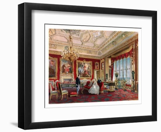 'The Rubens Room, Windsor Castle'. C1850-1910-null-Framed Giclee Print