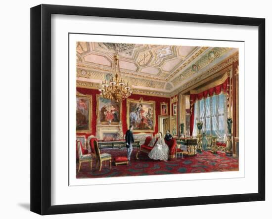 'The Rubens Room, Windsor Castle'. C1850-1910-null-Framed Giclee Print