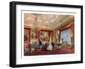 'The Rubens Room, Windsor Castle'. C1850-1910-null-Framed Giclee Print