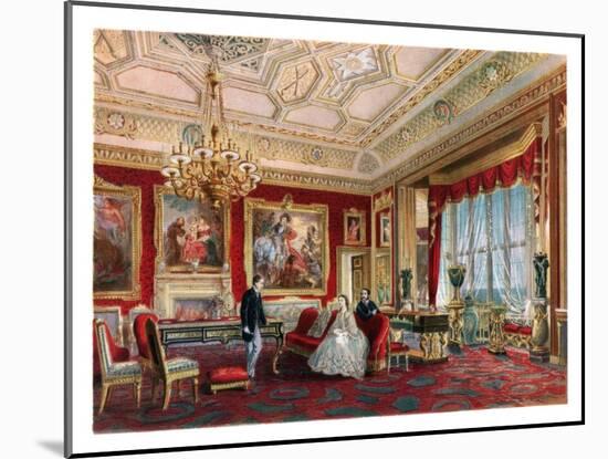 'The Rubens Room, Windsor Castle'. C1850-1910-null-Mounted Giclee Print