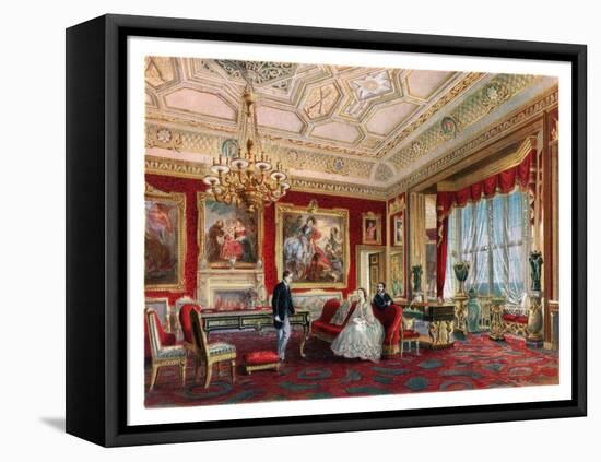 'The Rubens Room, Windsor Castle'. C1850-1910-null-Framed Stretched Canvas