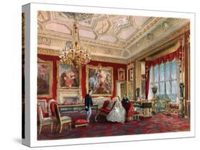 'The Rubens Room, Windsor Castle'. C1850-1910-null-Stretched Canvas