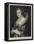 The Rubens Tercentenary, the Painter's Second Wife-Peter Paul Rubens-Framed Stretched Canvas