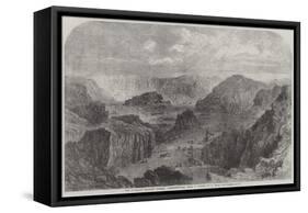 The Rubislaw Granite Quarry, Aberdeenshire-Samuel Read-Framed Stretched Canvas