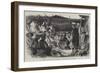 The Ruby Mines, Burmah, the Bazaar at Mogok, Shan and Meinlha Miners-null-Framed Giclee Print