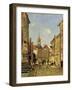 The Rue De Dordrecht, 1884-Eugène Boudin-Framed Giclee Print