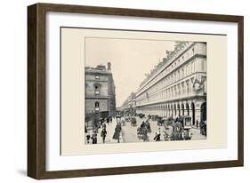 The Rue de Rivoli-A. Pepper-Framed Premium Giclee Print