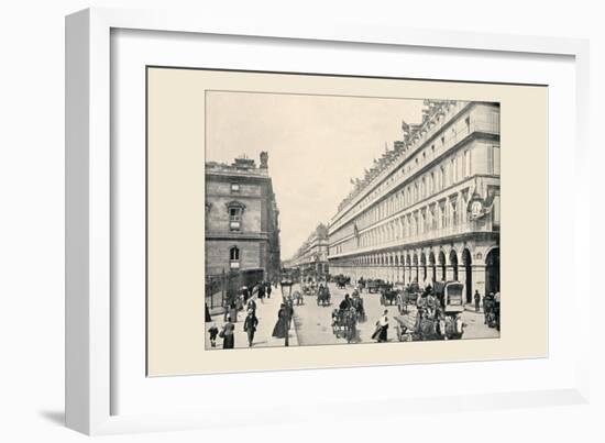 The Rue de Rivoli-A. Pepper-Framed Premium Giclee Print