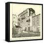 The Rue Debray, Nice, Damaged by the Riviera Earthquake, 1887-null-Framed Stretched Canvas