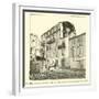 The Rue Debray, Nice, Damaged by the Riviera Earthquake, 1887-null-Framed Giclee Print