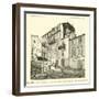 The Rue Debray, Nice, Damaged by the Riviera Earthquake, 1887-null-Framed Giclee Print